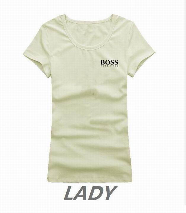 BOSS short round collar T woman S-XL-003